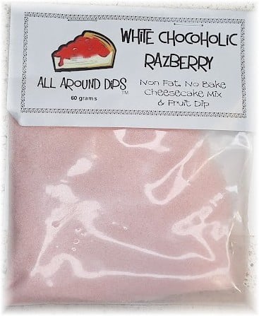 White Chocolate Raspberry Dip